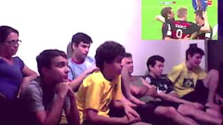 Brazilians reactions: Brazil vs Germany (1-7)