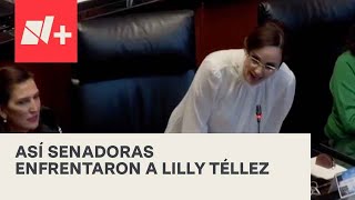 ‘Vulgar, usurpadora y traidora’: Senadoras de Morena a Lilly Téllez  Despierta