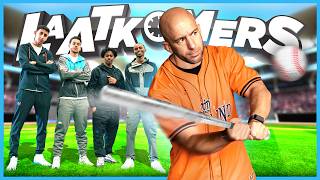 De ULTIEME honkbal challenge! JAYJAY vs DE LAATKOMERS!