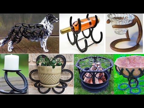 12 Horseshoe Crafts With Tutorials – Home and Garden