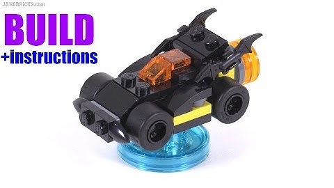 Build with me: LEGO Dimensions Batmobile v1