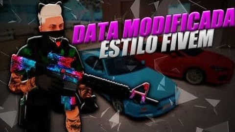 SAIU!!!! DATA MODIFICADA ESTILO FIVEM E PVP!!!! | SAMP ANDROID/PC | TODAS AS GPUS SAMP