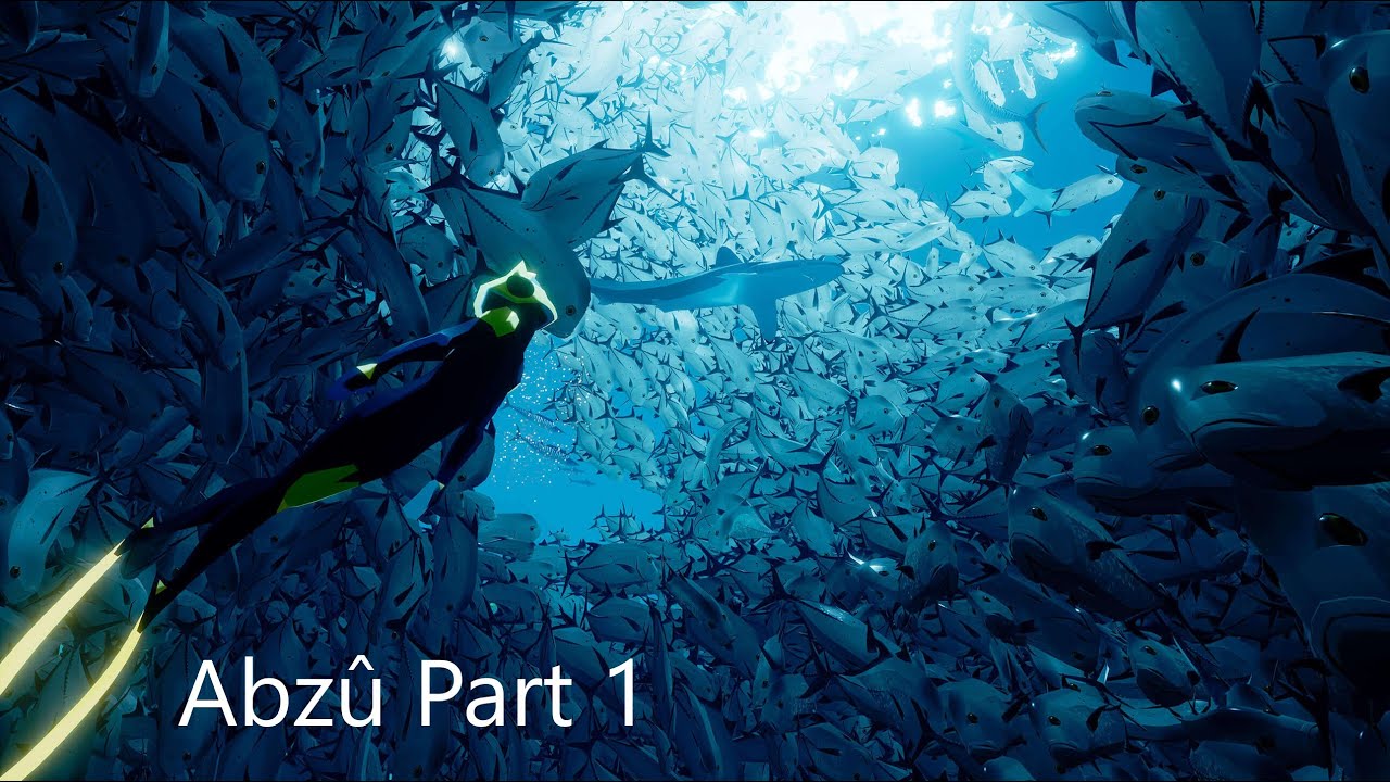 UNDERWATER BEAUTY AND HORROR | ABZU - Part 1/GER 