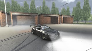 Assetto Corsa Docks Drift - Toyota Supra MKV