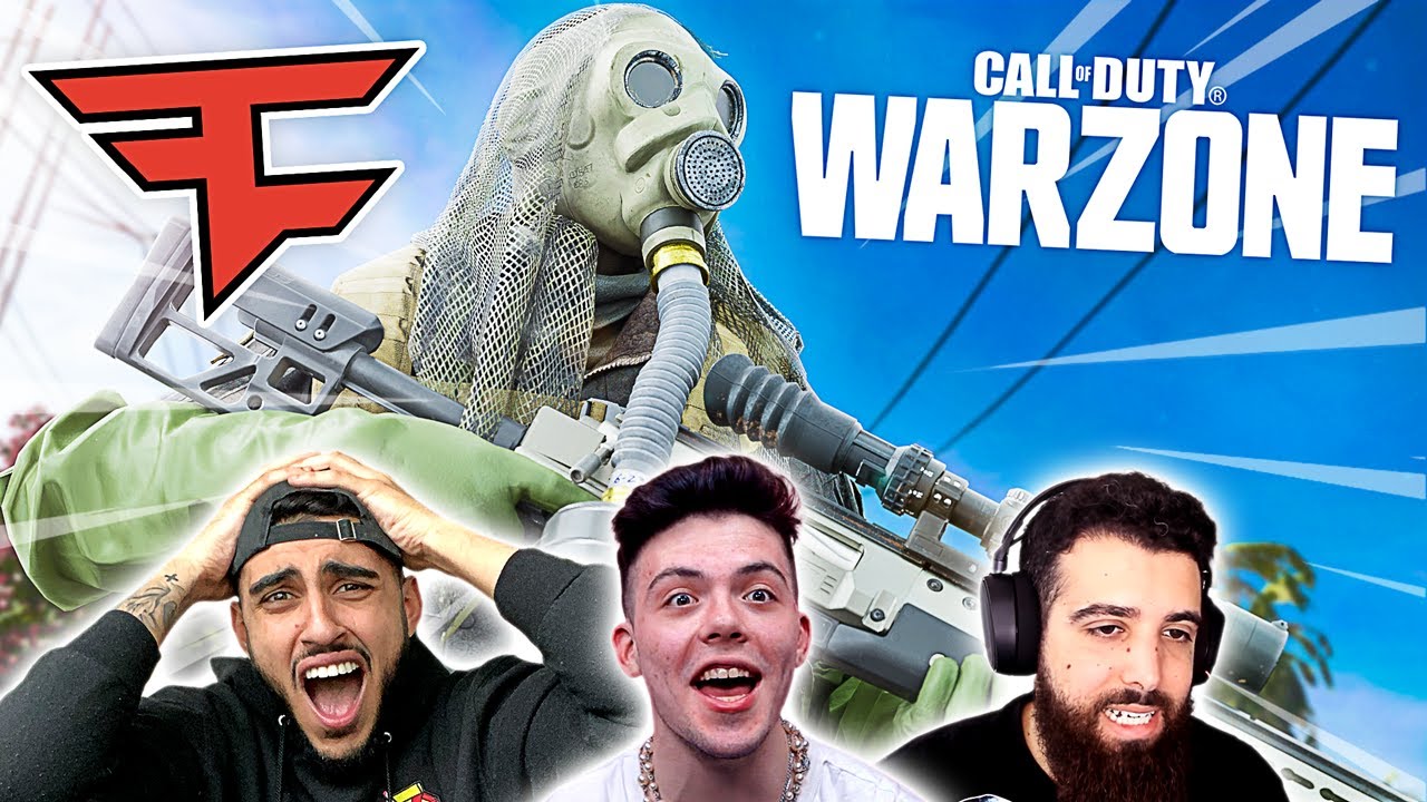 FaZe House Plays Call of Duty WARZONE YouTube