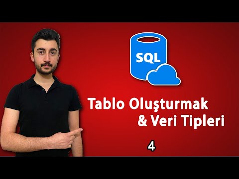 Video: SQL tablo adlarının numaraları olabilir mi?