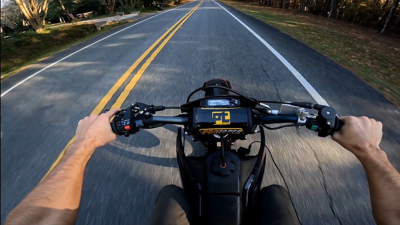 Я разогнался до 80 миль в час на китайском мотоцикле для мотокросса (Orion RXB250 H.O.)