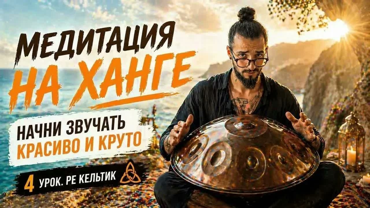 D Celtic урок 4 на хэндпане — ритм который цепляет с первой ноты