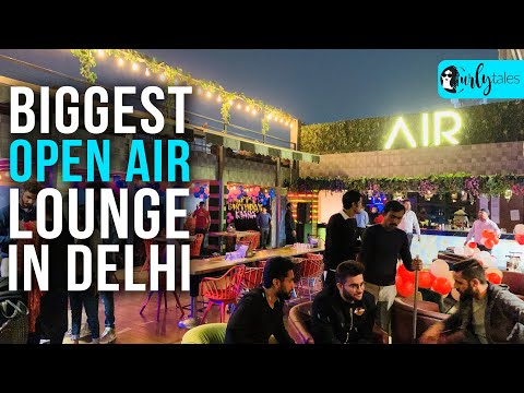 Delhi's Biggest Open-Air Lounge, An Ivory Region | Curly Tales