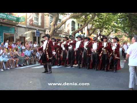 Desfile de Gala Moros y Cristianos Dénia 2013: Filà Marins Corsaris