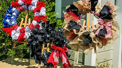 How Top - Kenneth Wingards DIY Patriotic Wreaths -...