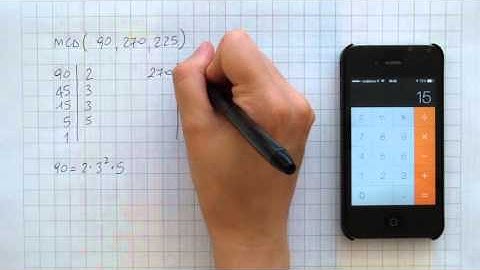 Calcolo M.C.D. (massimo comun divisore)