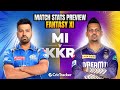 Match 51 mi vs kkr today match prediction mi vs kkr stats  who will win