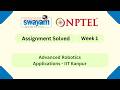 Advanced Robotics Applications Week 1 | NPTEL ANSWERS 2026 #nptel2026 #myswayam #nptel #nptelexam
