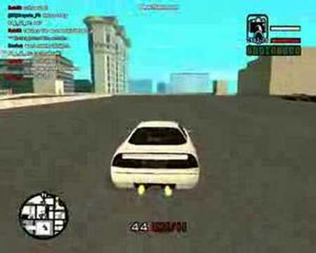 gta sa mp: stunt video (noob vid)