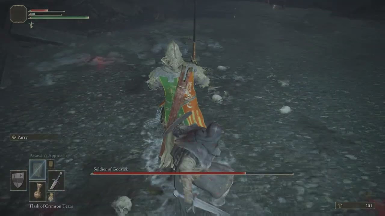 Elden Ring (001) - Soldier of Godrick (Cave of Knowledge)