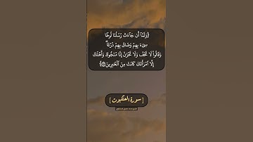 سورة العنكبوت الآية ٣٣ الى ٣٥ بصوت الشيخ محمد صديق المنشاوي