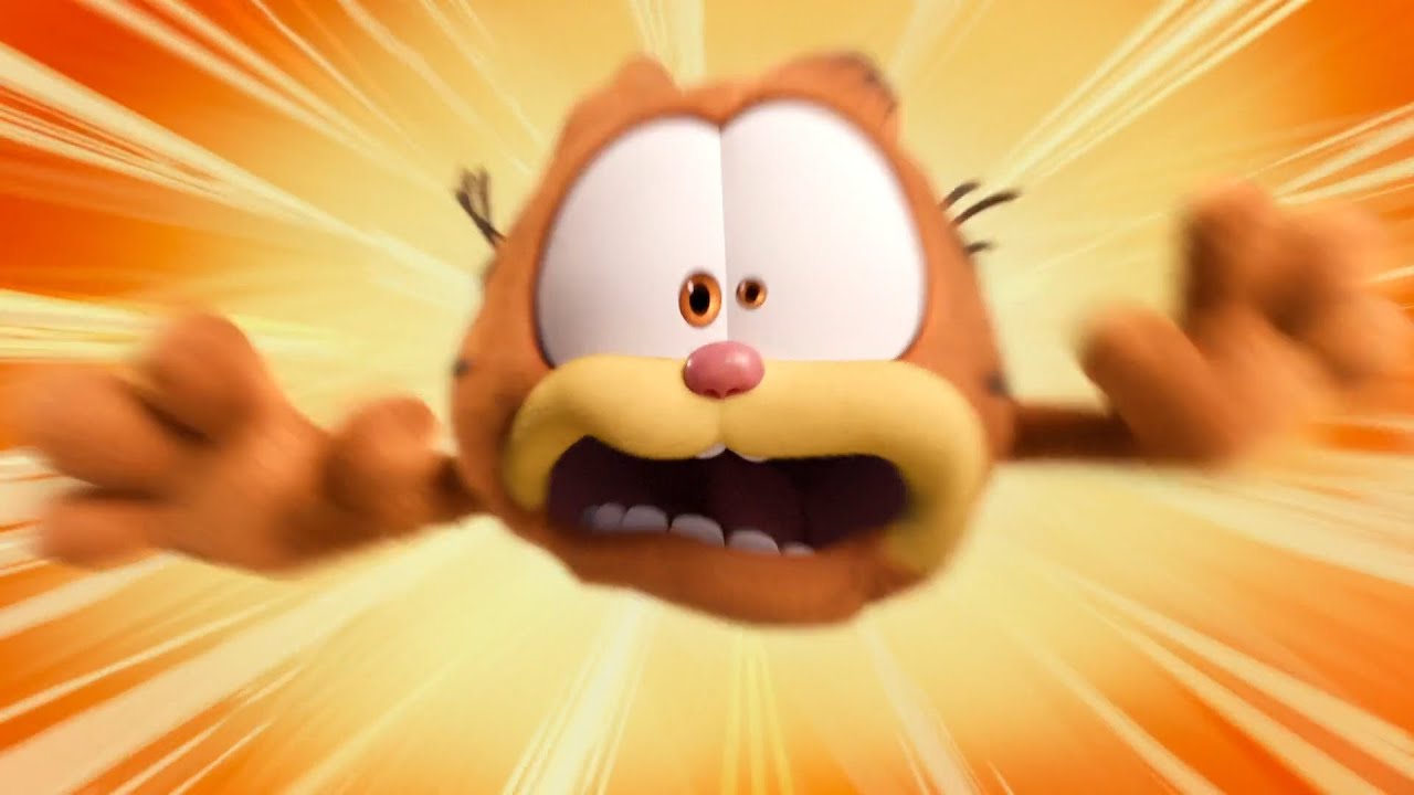 The Garfield Movie but it's just the slapstick violence - YouTube