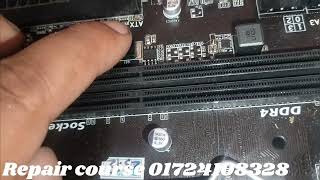 How To Repair Motherboard No Power || Desktop Motherboard Power Sequence ||