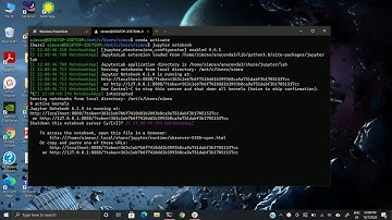 Opening Jupyter Notebook in WSL2
