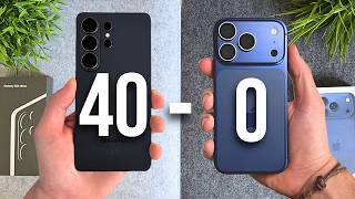 El S26 Ultra PUEDE hacer 40 cosas que el iPhone 17 Pro Max NO
