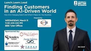 Famous March 2026 BBB Lunch.Learn.Lead. Finding Customers in an AI-Driven World Profile