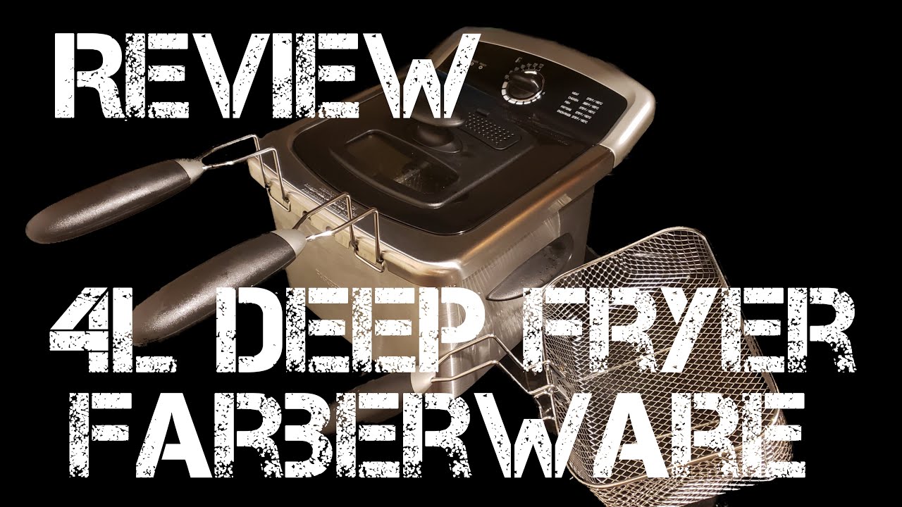 Farberware 4L Electric Deep Fryer Walmart $45 Review Makes Great Fish 