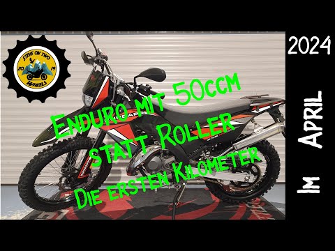 zuu★ Zündapp Motorrad »ZXE 50 Enduro E5 (45km/h) rot/schwarz«, 50
