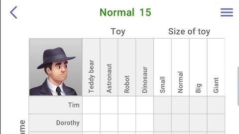 Cross Logic Normal Level 15