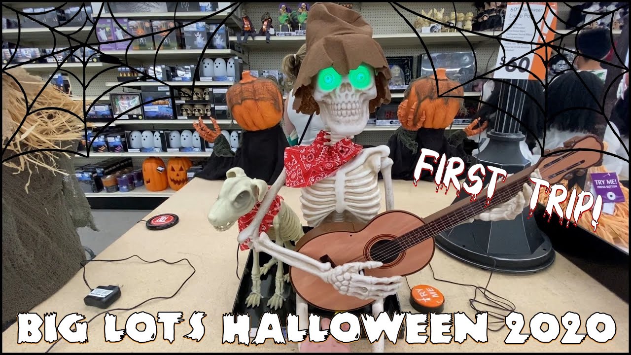 Big Lots Halloween 2020 (First Trip) YouTube