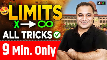 9 Mins Series 🤩| NEW Pattern LIMITS Calculus All TRICKS & CONCEPTS Fast REVISION 🚀