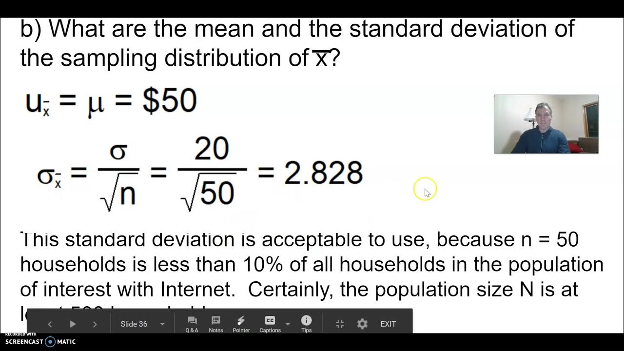 AP Stats Unit 7 Review #4 - YouTube