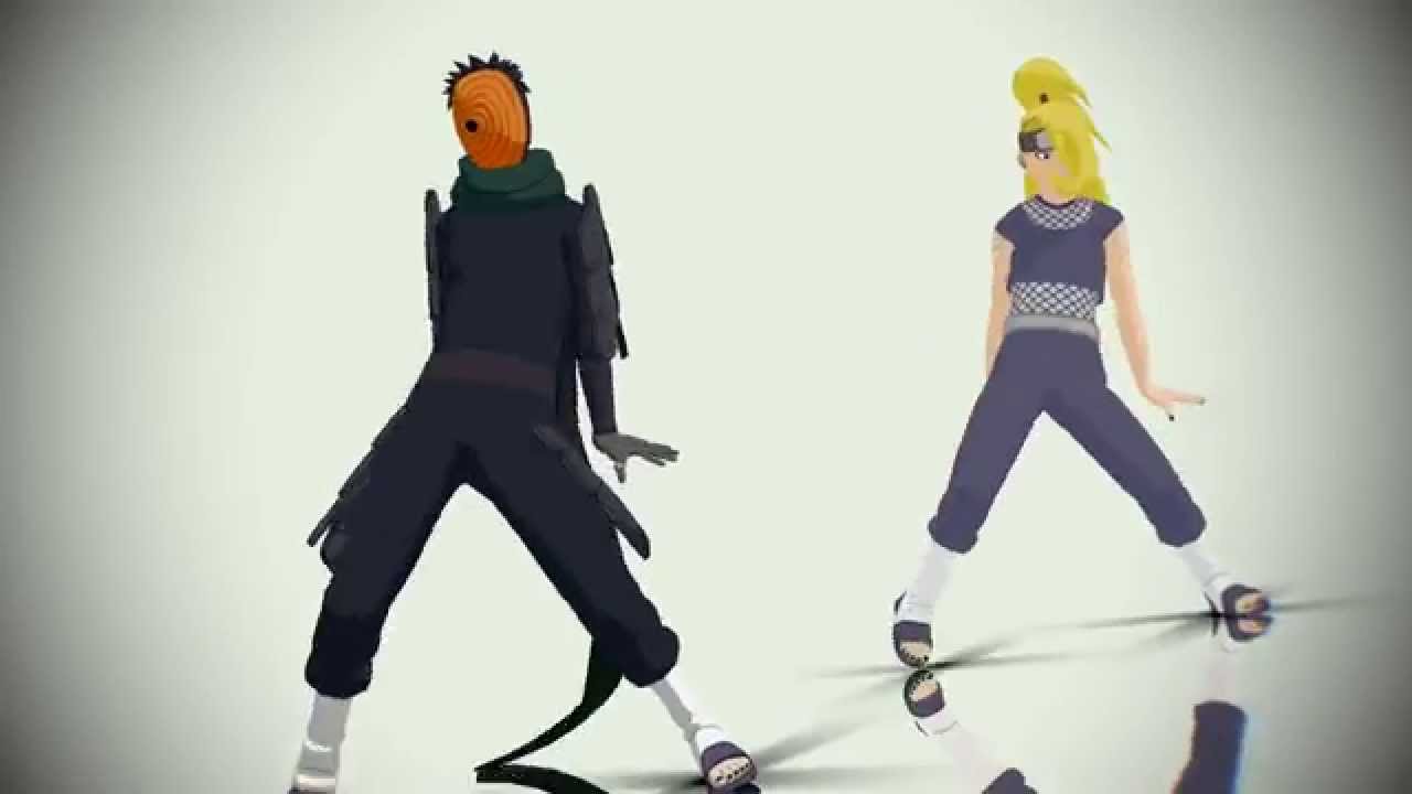 【MMD】Free!ED- Tobi & Deidara (thanks for 60 subscribers!)