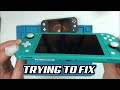 Trying to FIX: Water Damaged Nintendo Switch Lite from eBay