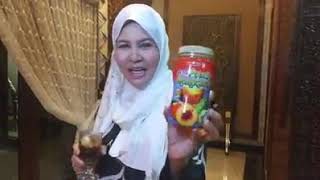 Ice tea peach mengkudu - Detox