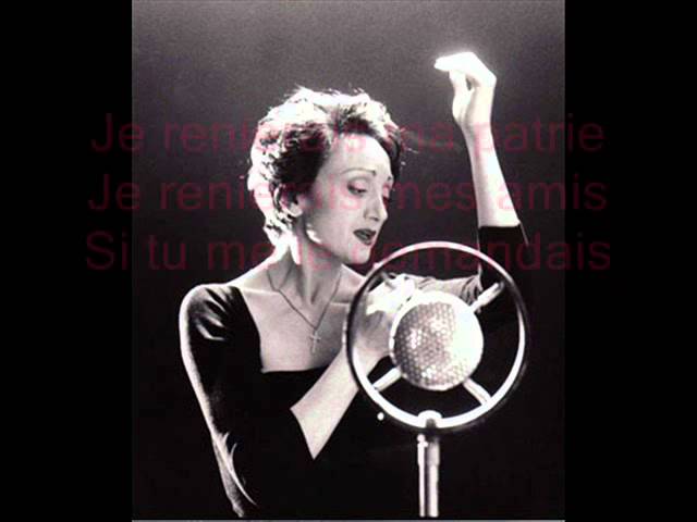 Edith Piaf - Hymne a L'amour