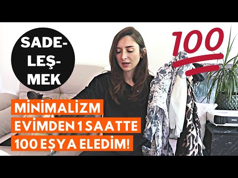 MİNİMALİZM, 1 SAATTE
