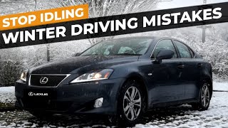 Warming \& Idling Your Car in the Winter? STOP! Here's Why!