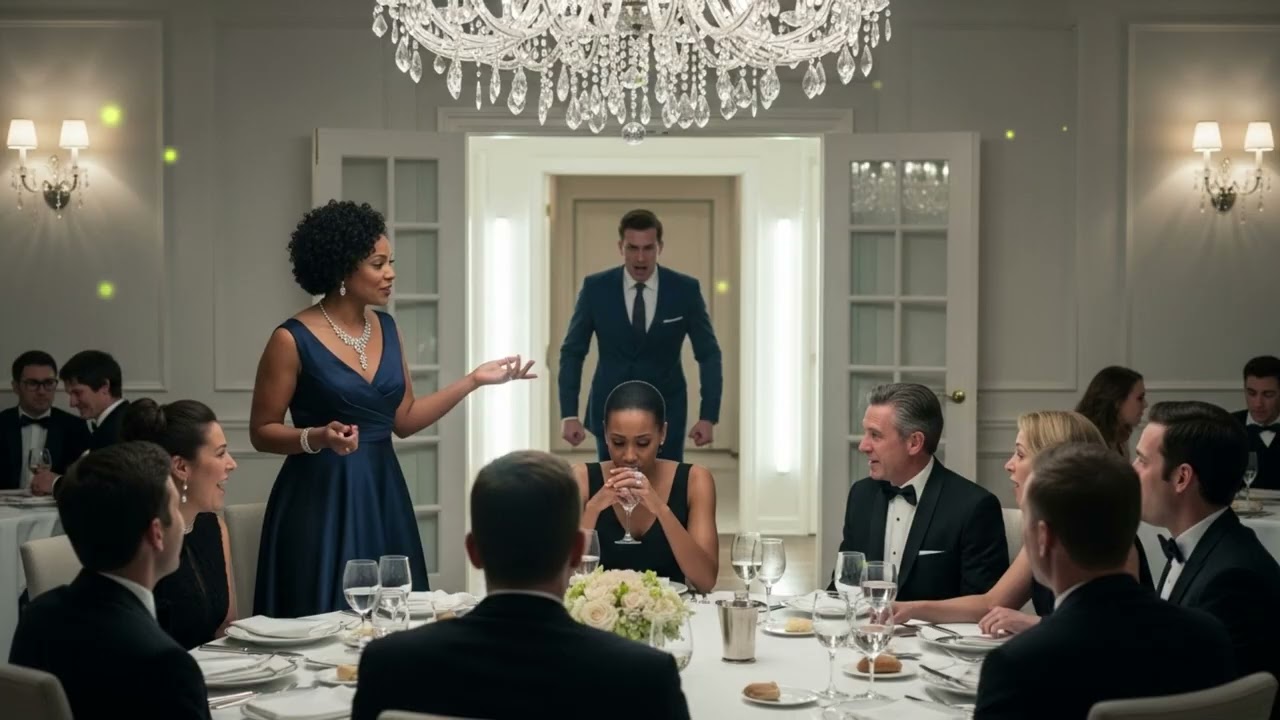 Black Ex-Wife Humiliated at Dinner—Until Her Billionaire Husband Walks In