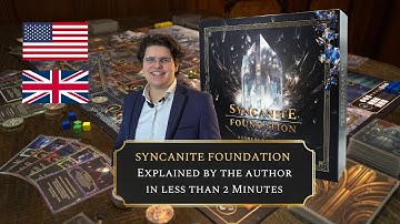 ENG AI Dub: Explained in under 2 min: SYNCANITE FOUNDATION // EPIC BOARD GAME // Soon on Kickstarter