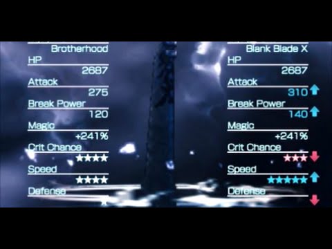 Mobius Final Fantasy - Dark Knight with Blank Blade X - 3rd Attempt for ...