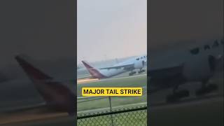 Boeing 777 Scrapes Runway In Cincinnati Tail Strike | Real ATC Audio
