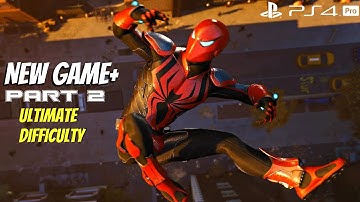 Spider-Man PS4 - New Game+ Walkthrough Part 2 (Spiderman 2018) PS4 Pro ULTIMATE DIFFICULTY