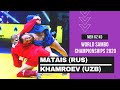 MATAIS (RUS) vs KHAMROEV (UZB). Men 62 kg. World SAMBO Championships 2020