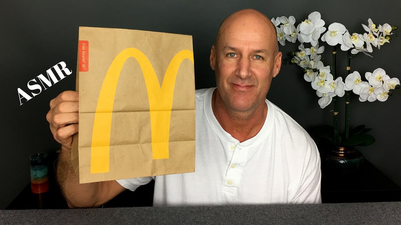 ASMR Eating McDonald's~No Talking
