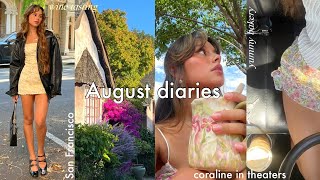 August diaries💫quiet days, yummy bakeries🍓, going out🌸