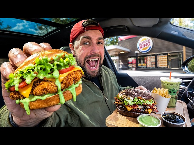 Je goûte les Burgers au Wasabi de Burger King… (et c’est une surprise !)