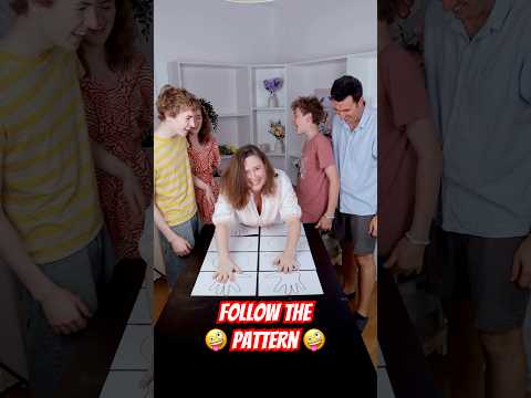 Follow the Pattern🤪Why is this so hard?! Ballinger Family #patterngame #familygame #familygamenight