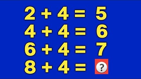 Logical reasoning question / Reasoning puzzles / Maths tricks