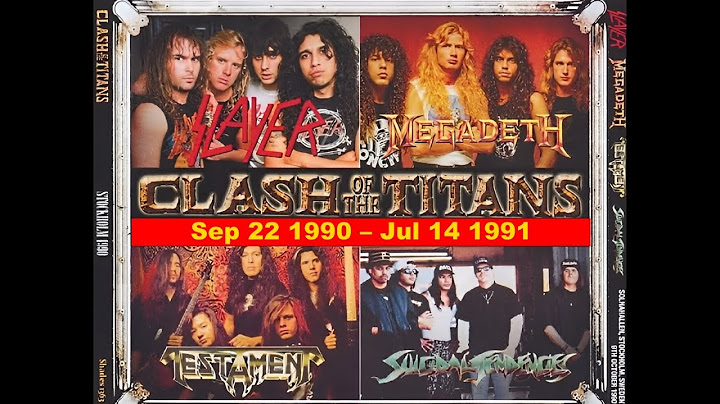 Clash Of The Titans Tour Mini Documentary